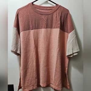 Colorblock Oversized Tee